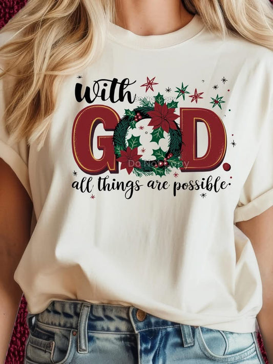 With God All Things Are Possible