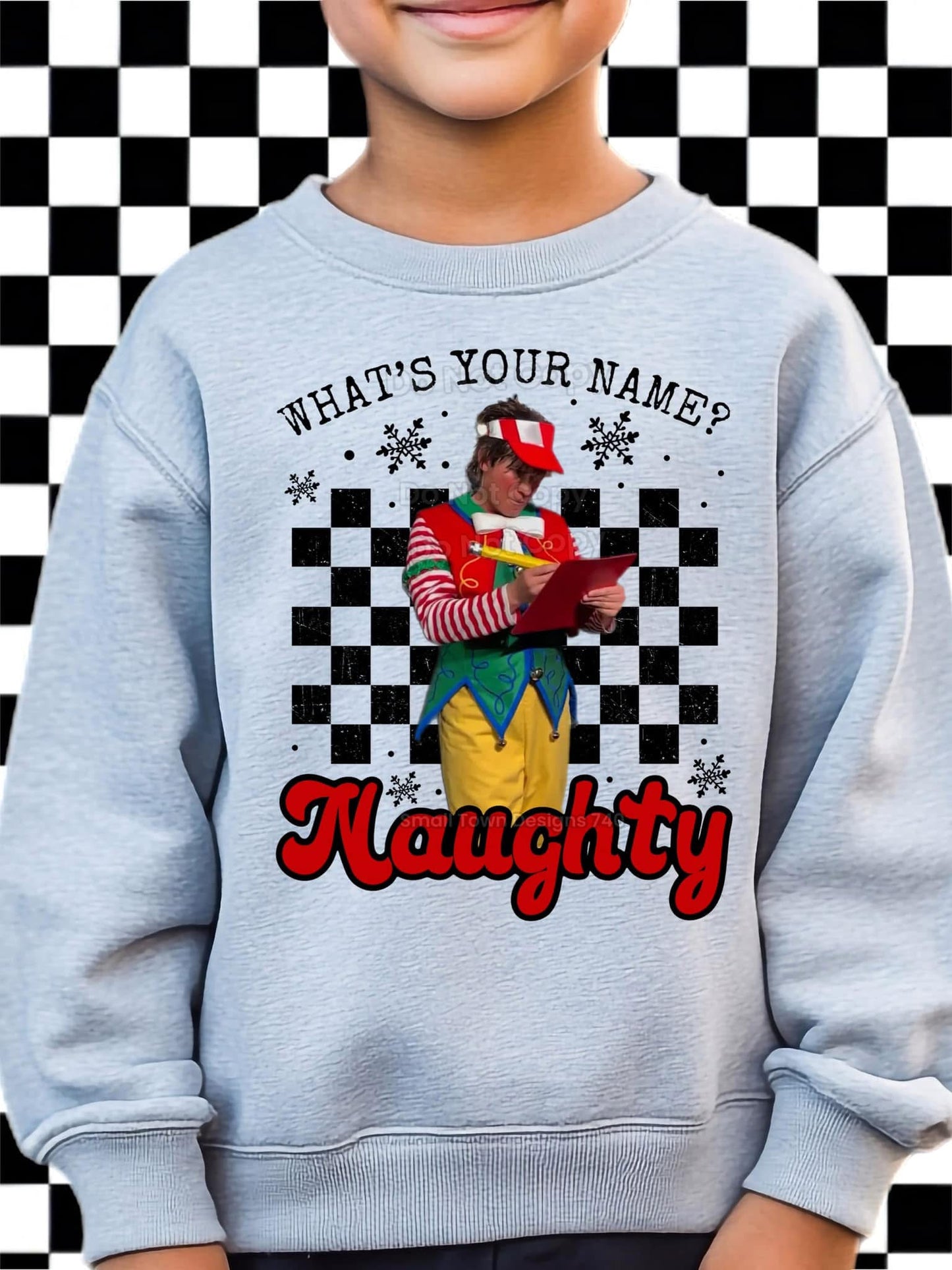 Whats Your Name? Naughty - Christmas Elf