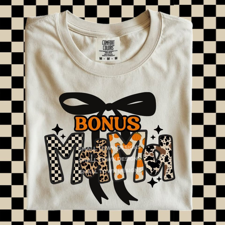 Fox Embroidery Fall Mama