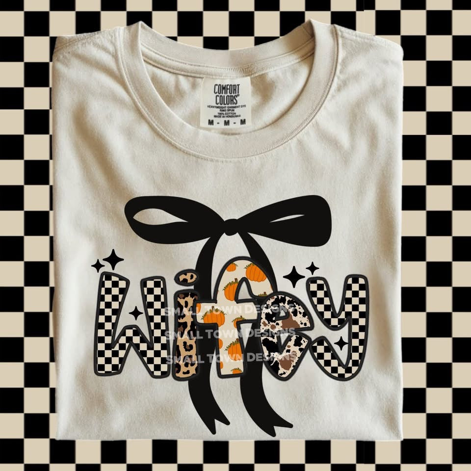 Fox Embroidery Fall Mama