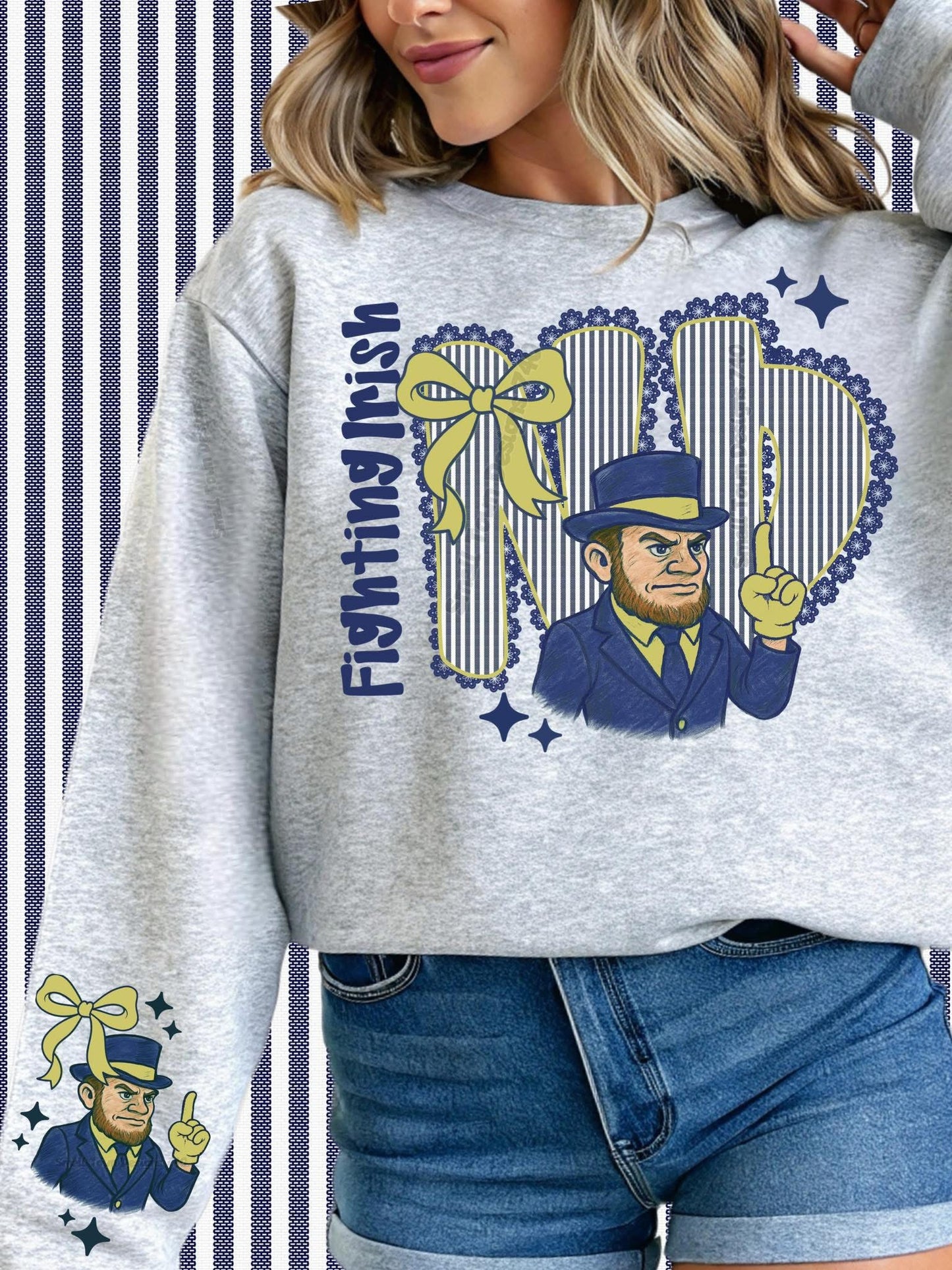 Fighting Irish Seersucker
