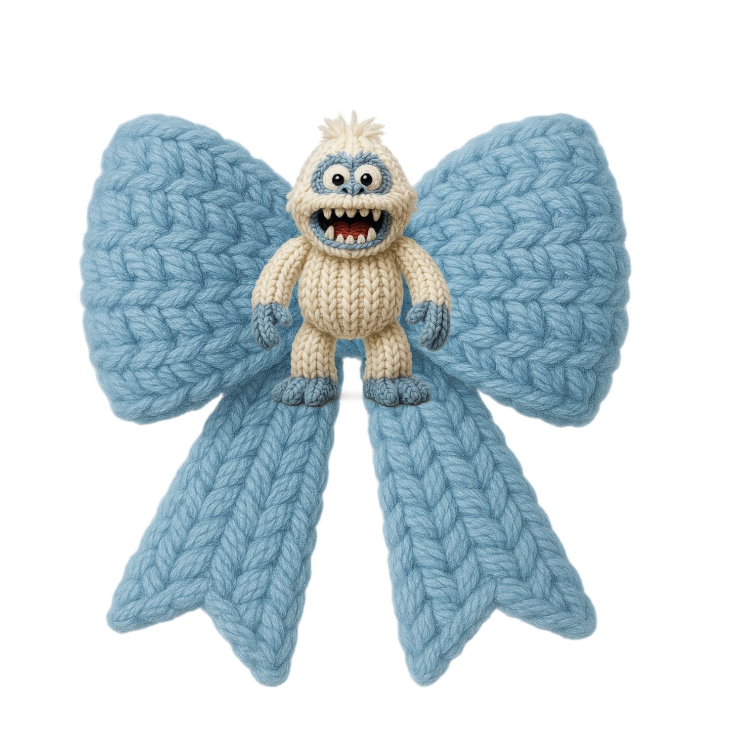 Abominable Snowman Bow