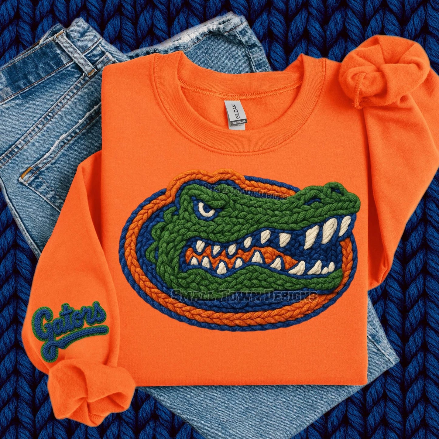 Florida Gators Faux Yarn Style