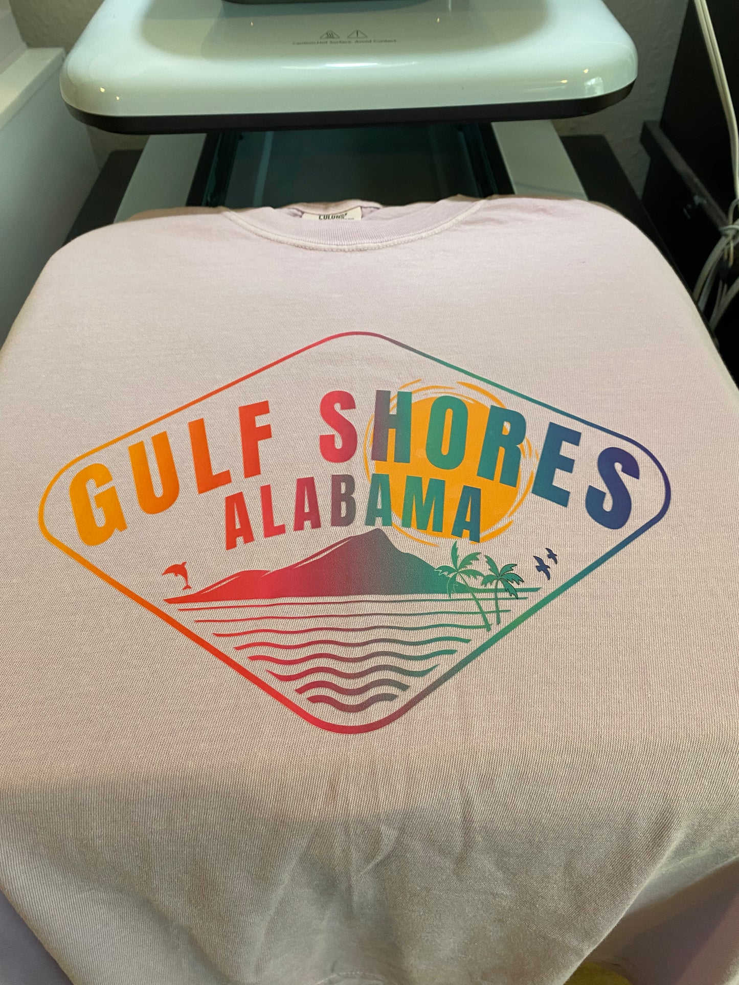 Gulf Shores Large Comfort Colors Orchid