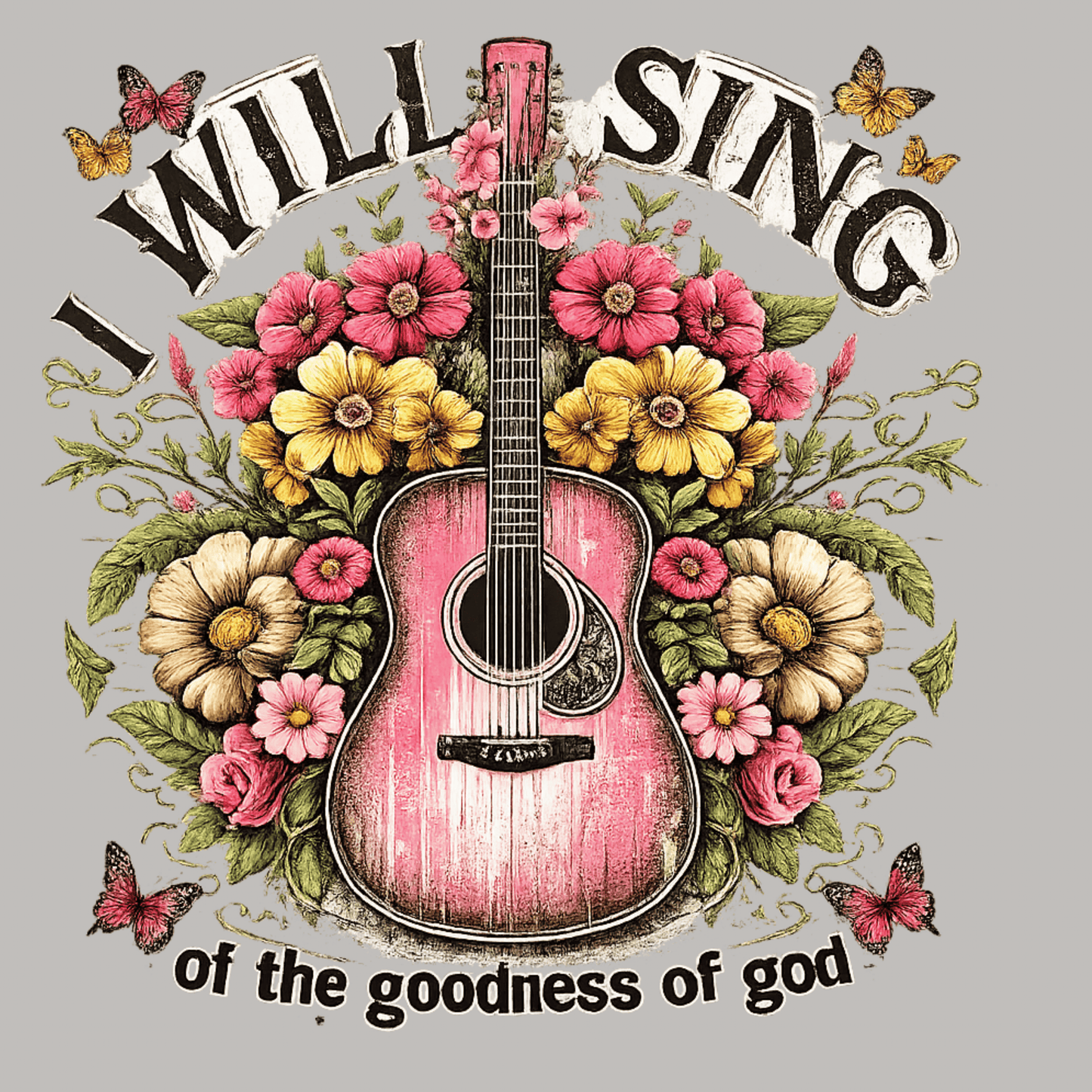 I will sing of the goodness of God | Guitar