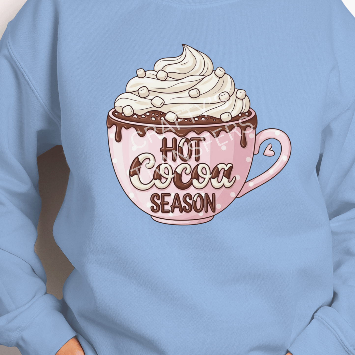 Hot Cocoa Season Pink Cup
