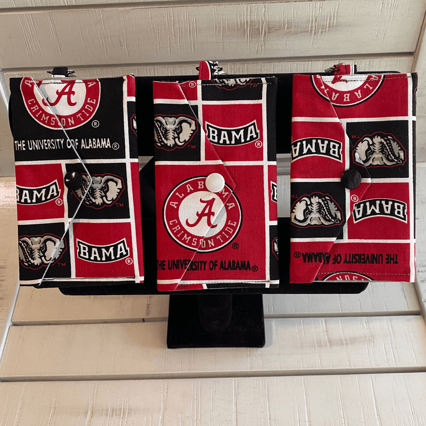 Alabama Roll Tide Mini Wallet & Wristlet | Crimson Tide Card Holder | Game Day Accessory
