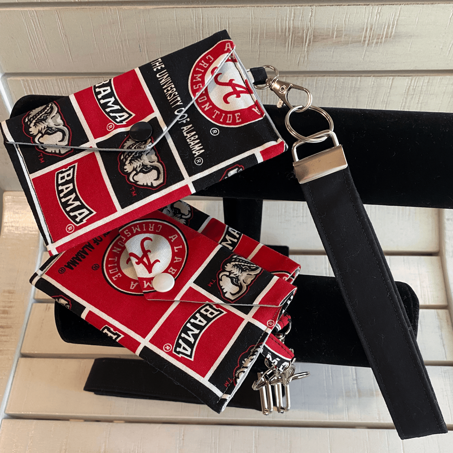 Alabama Roll Tide Mini Wallet & Wristlet | Crimson Tide Card Holder | Game Day Accessory