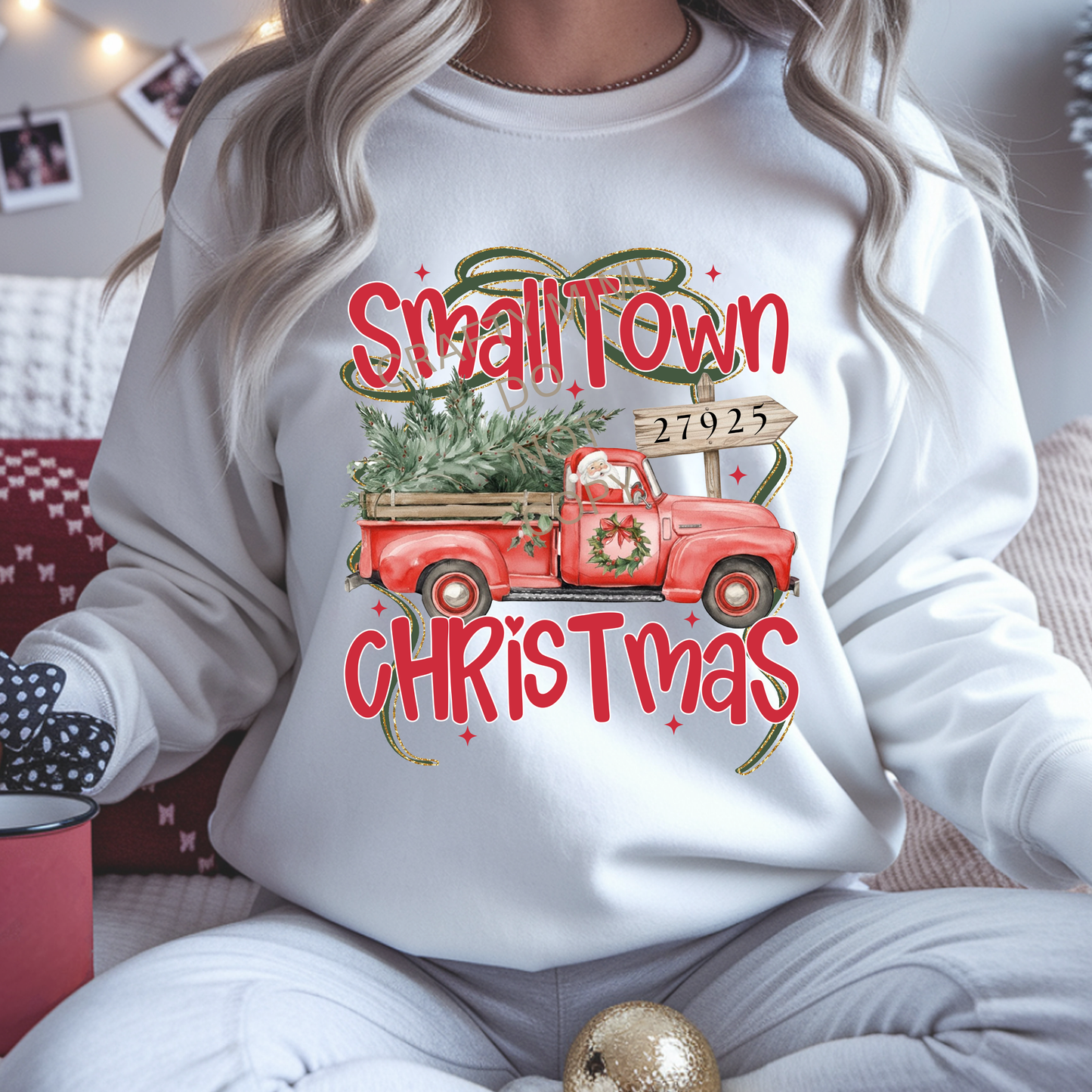 Small Town Christmas - Personalized Zip Code