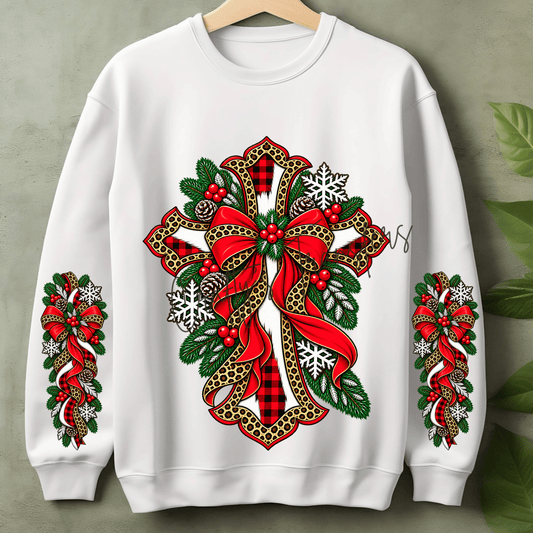 Christmas Wreath Cross