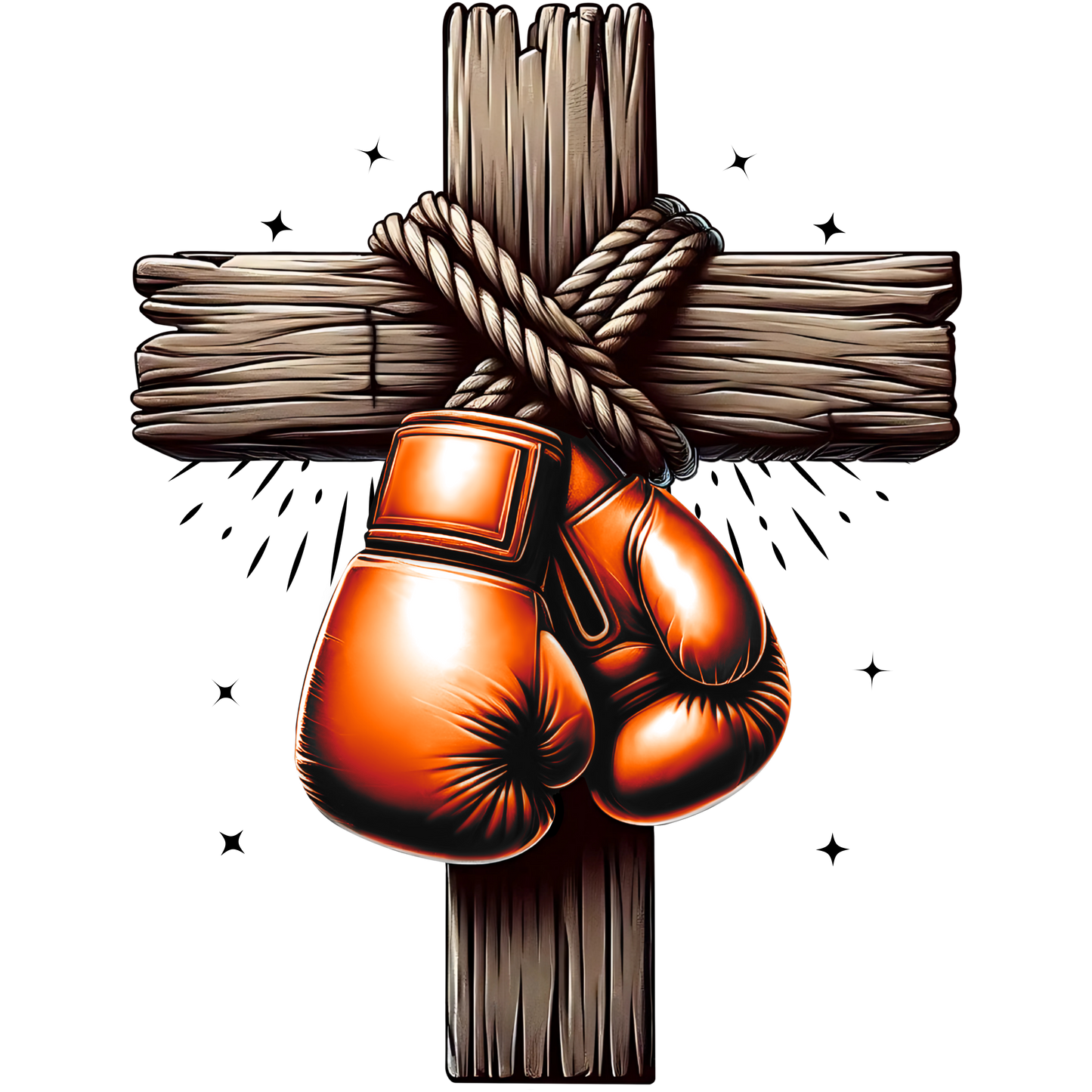Cross & Boxing Gloves (multiple colors to choose from)