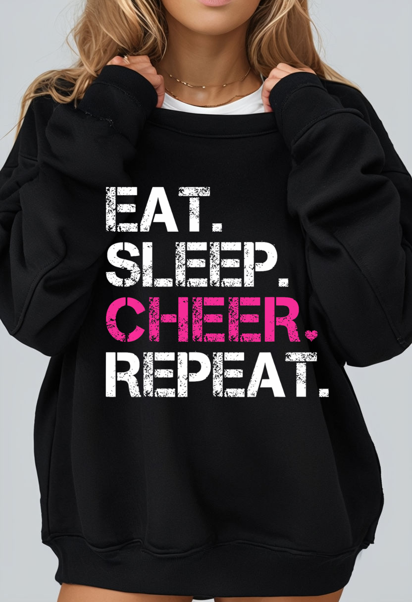 Eat Sleep Cheer Repeat