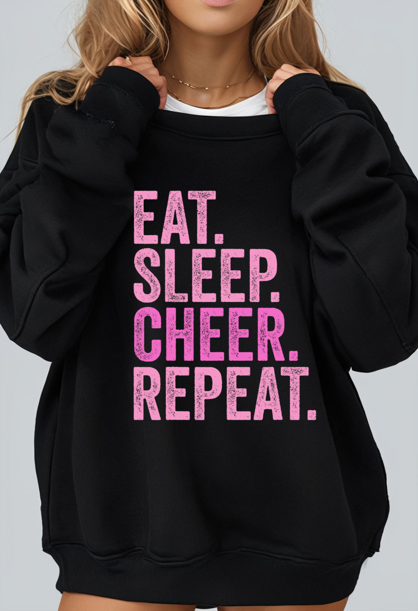 Eat Sleep Cheer Repeat
