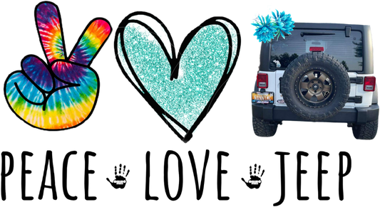 Peace Love Jeep
