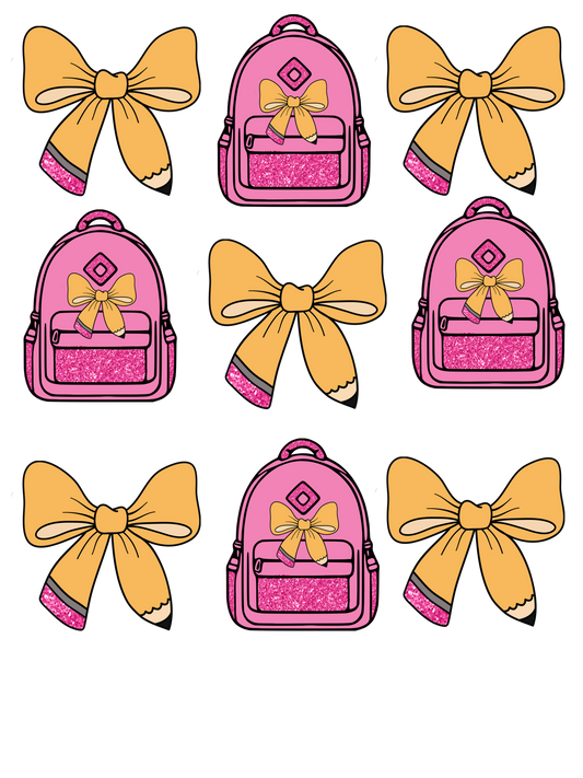Pencil Bow Backpack