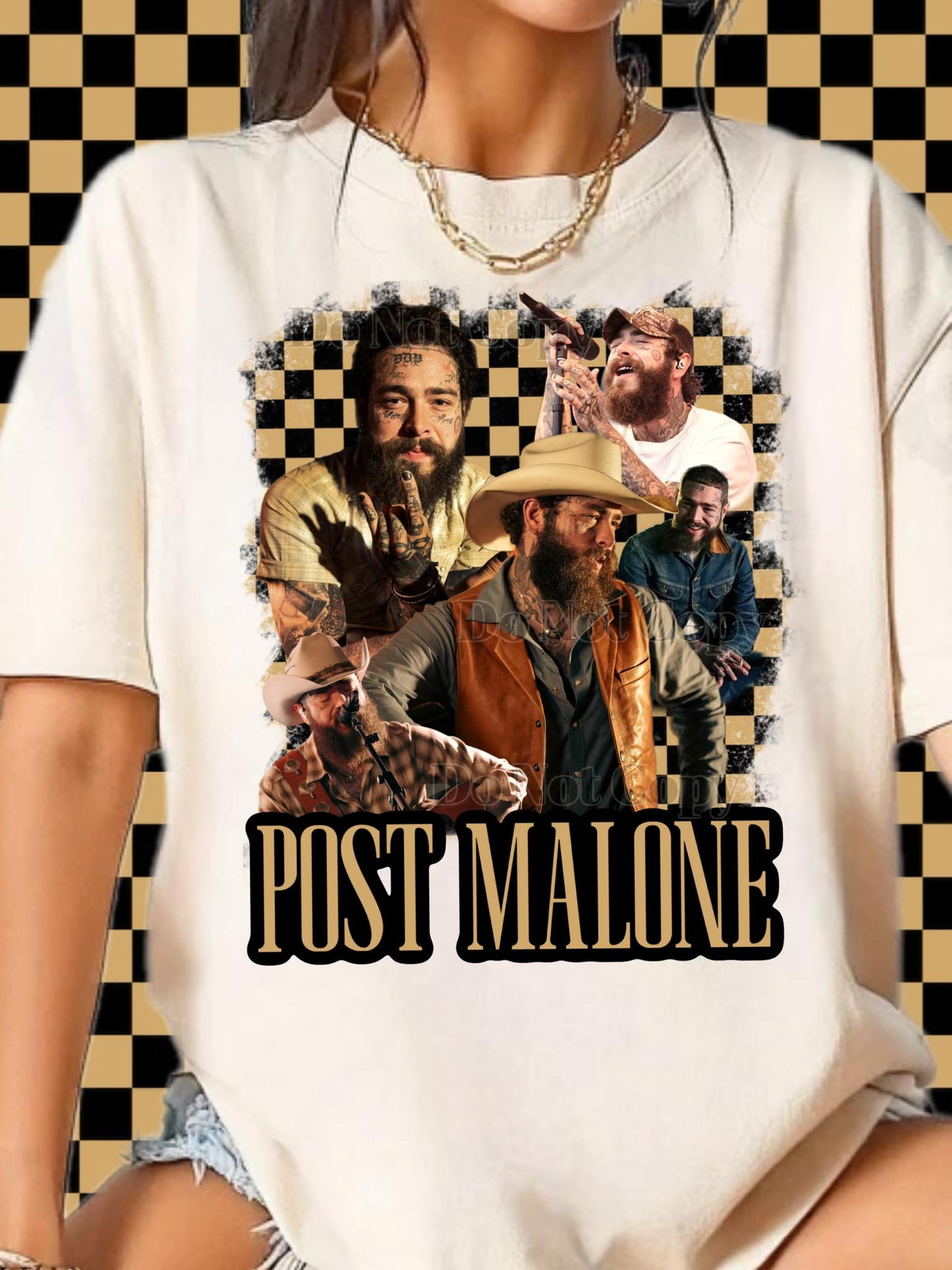 Post Malone DTF Transfer