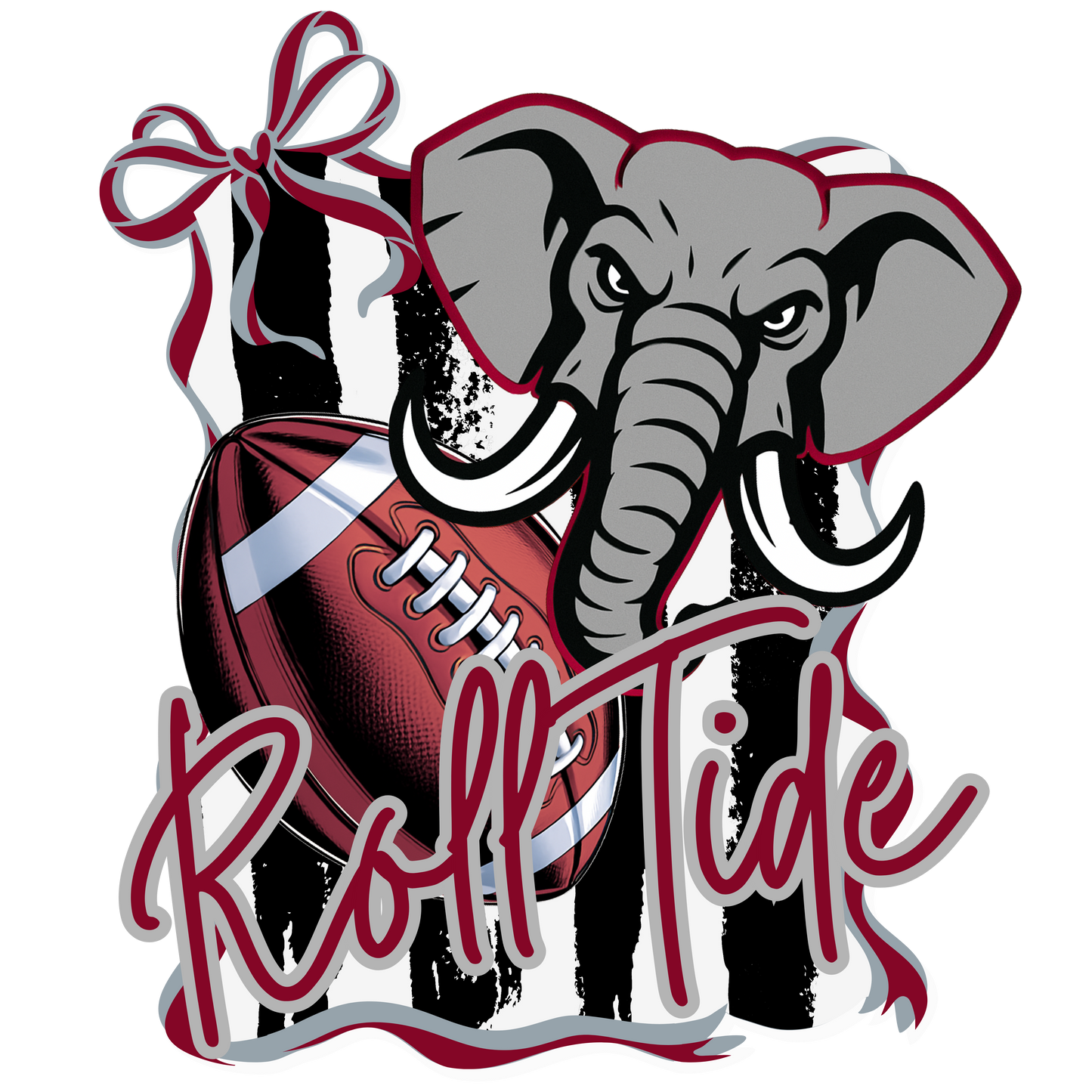 Alabama Elephant Roll Tide