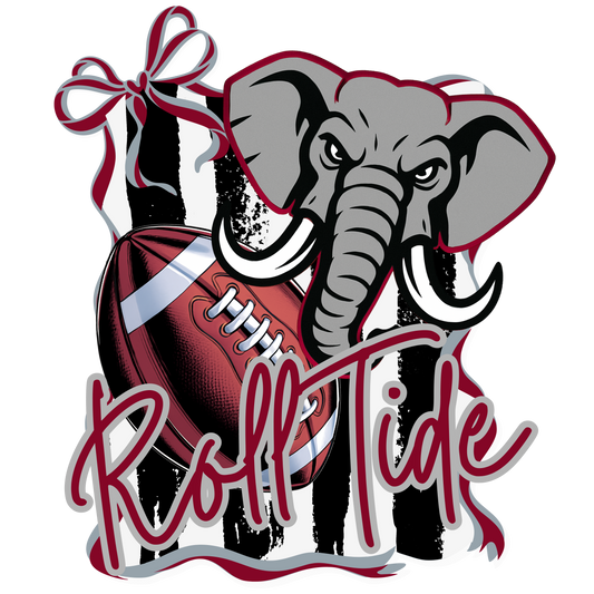 Alabama Elephant Roll Tide