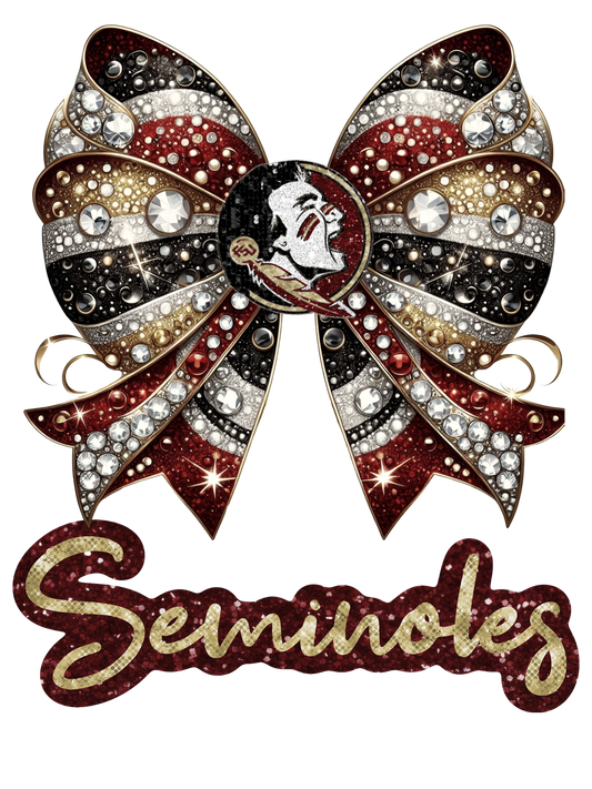 Florida State Seminoles Bling Bow