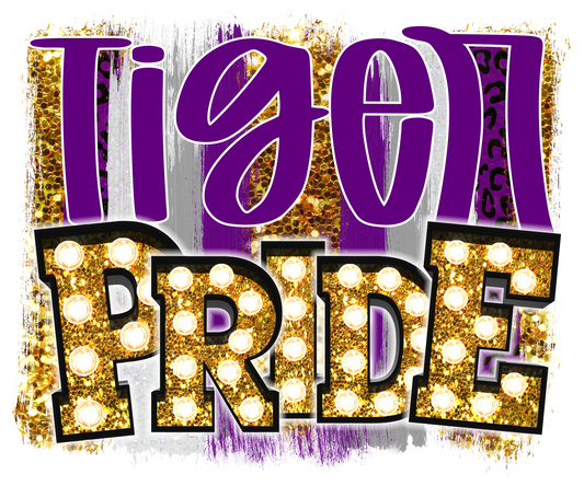 Tiger Pride - Purple & Gold