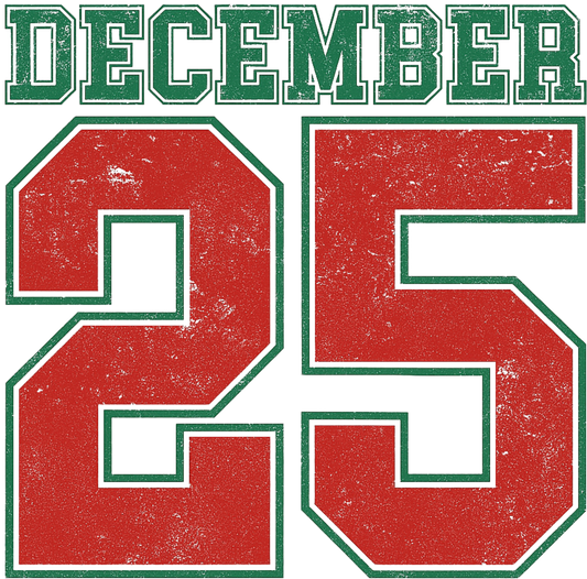 Christmas 25 Varsity Style