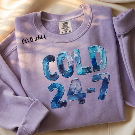 Cold 24-7 Impasto Style
