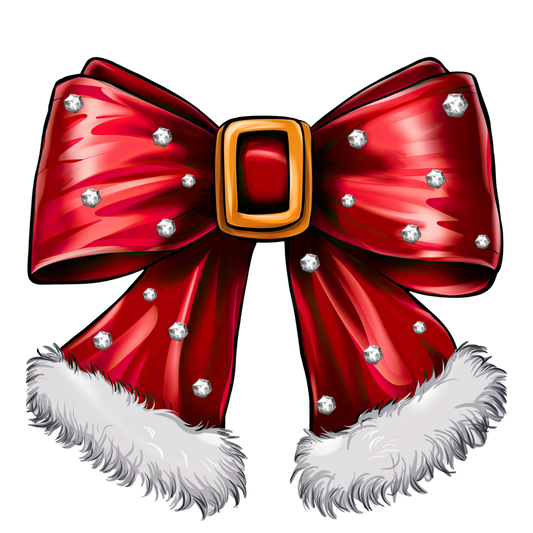 Santa Belt Bow