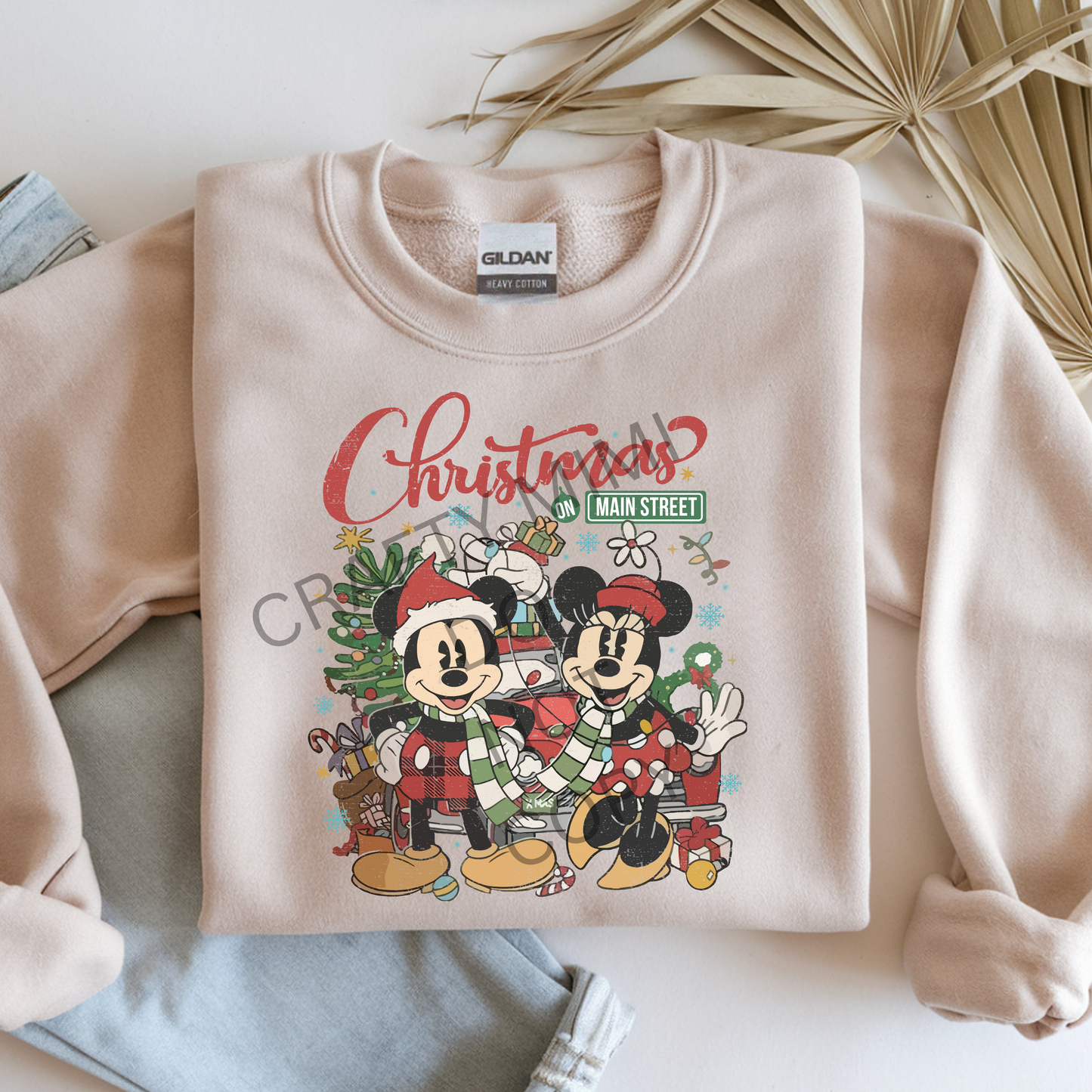 Retro Christmas Mickey & Minnie