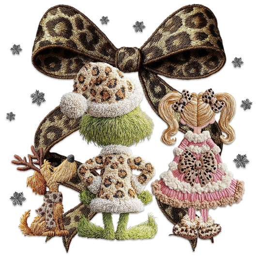 Grinch Christmas Bow