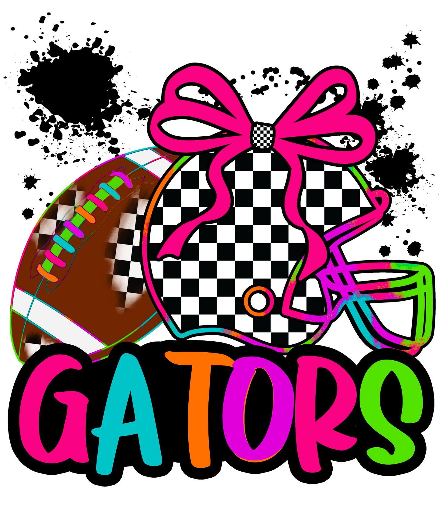 Gators - Neon - Football
