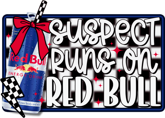 Suspect Runs on Red Bull