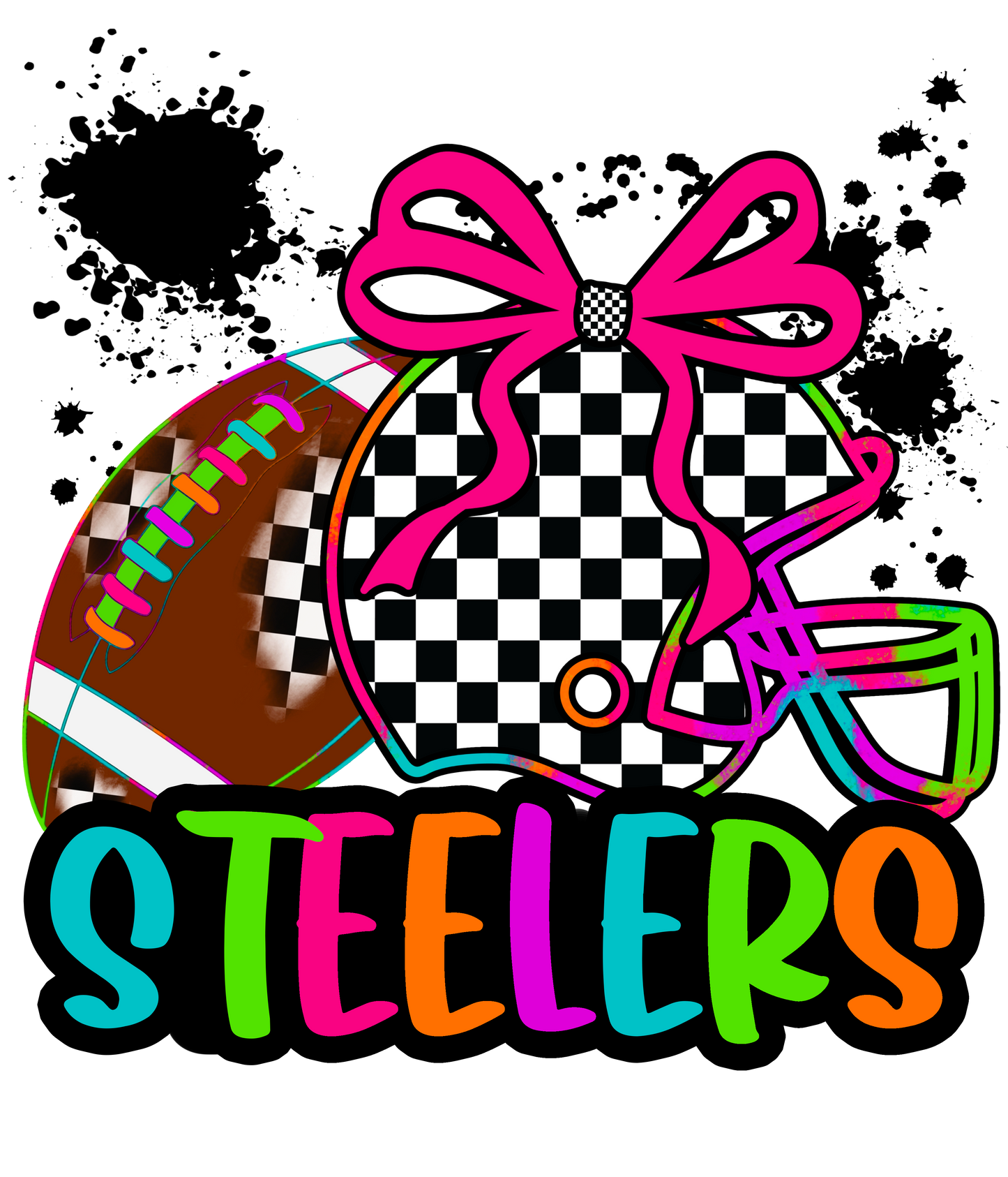 Steelers - Neon - Football