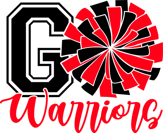 Warriors - Red & White - Cheer