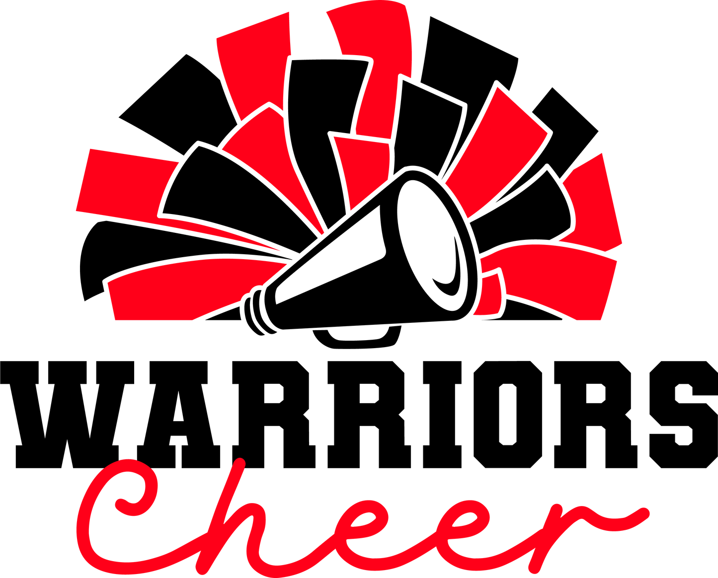 Warriors - Red & White - Cheer