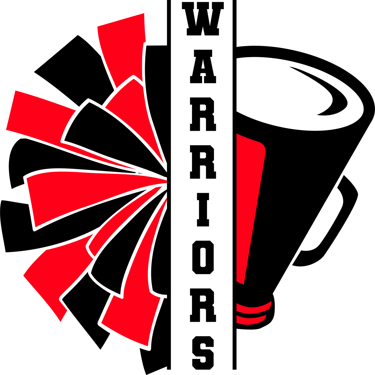 Warriors - Red & White - Cheer