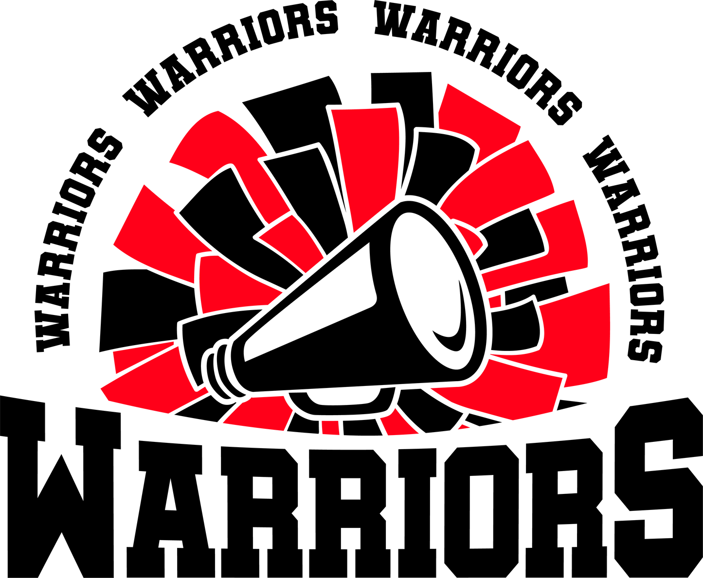 Warriors - Red & White - Cheer